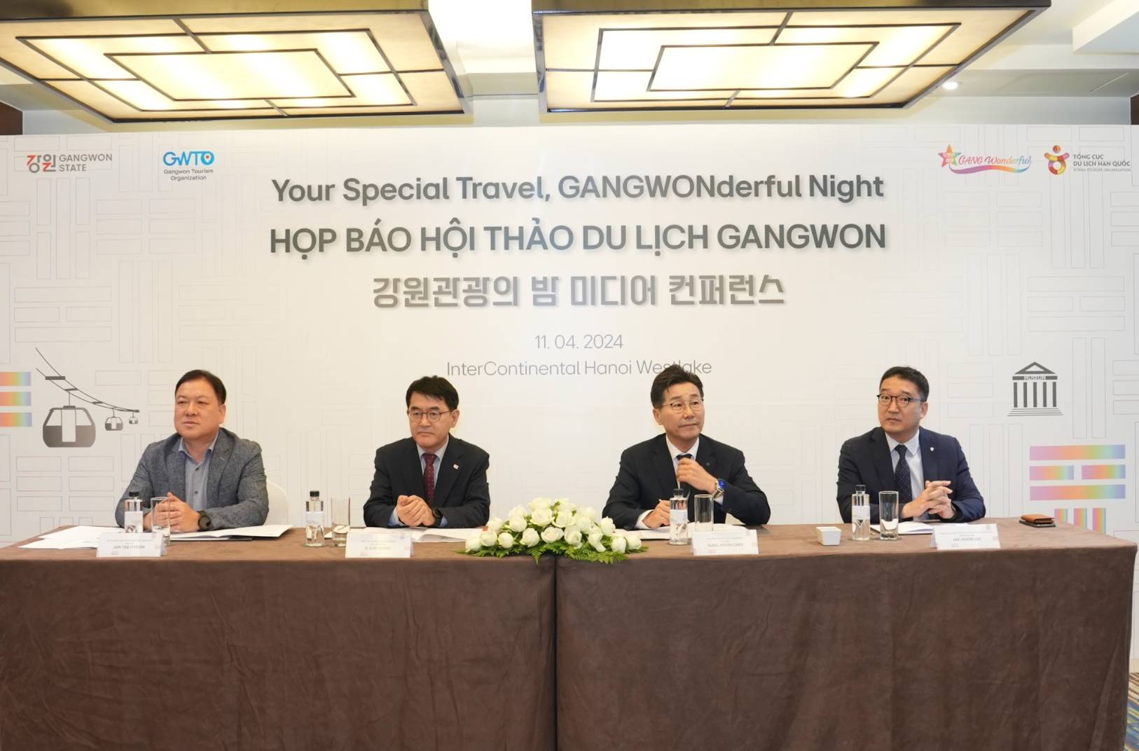 Toàn cảnh hội thảo Du lịch tỉnh tự trị đặc biệt Gangwon. Ảnh: Ban tổ chức