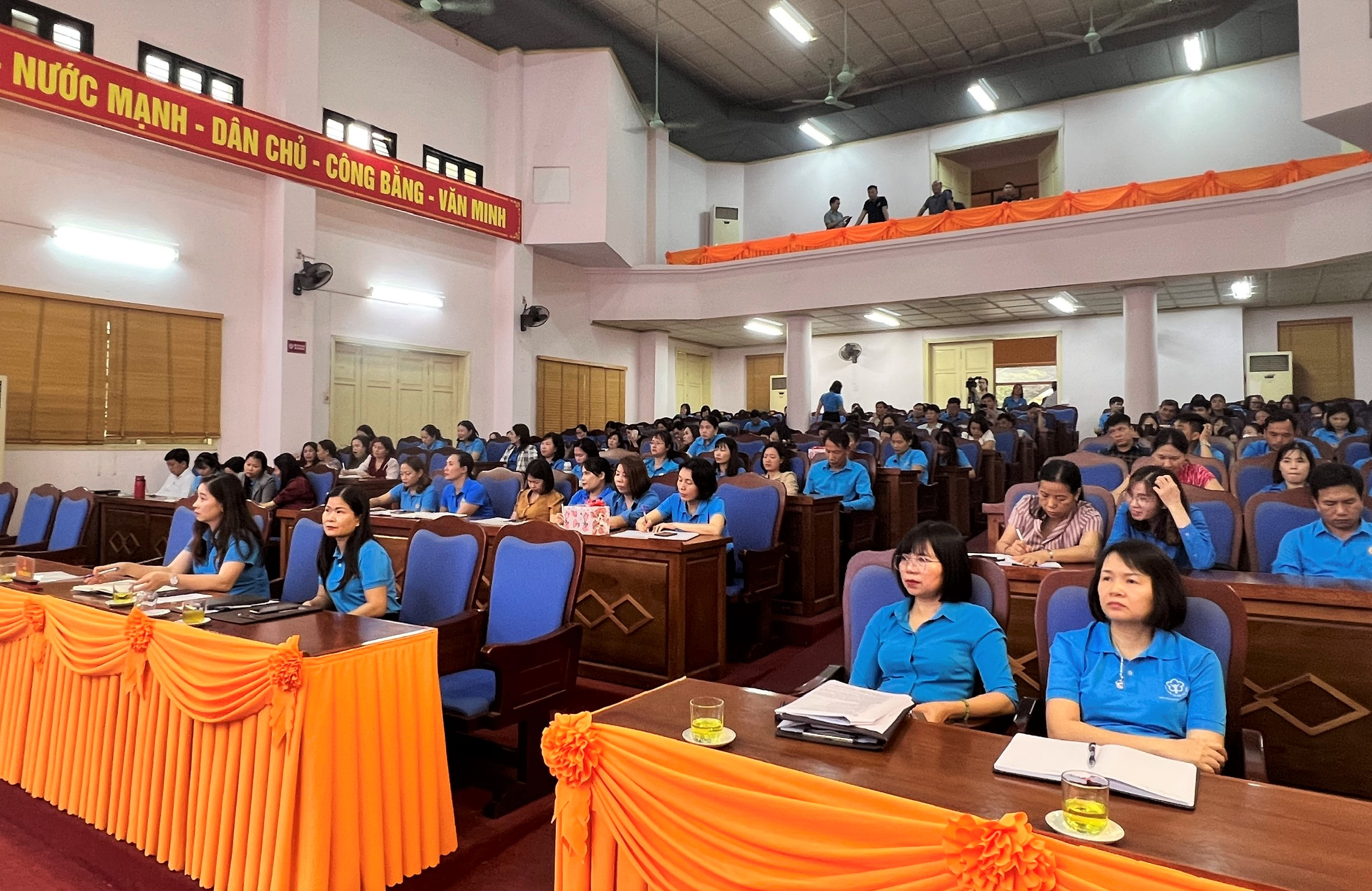 Các đại biểu tham dự hội nghị. Ảnh: Trung Hiếu 