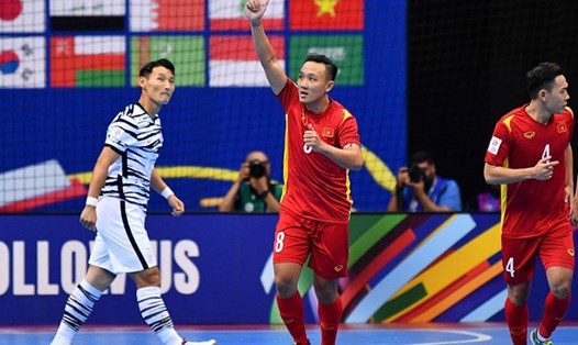 Pivo Nguyễn Minh Trí không thể cùng tuyển futsal Việt Nam tham dự vòng chung kết giải futsal châu Á 2024. Ảnh: VFF