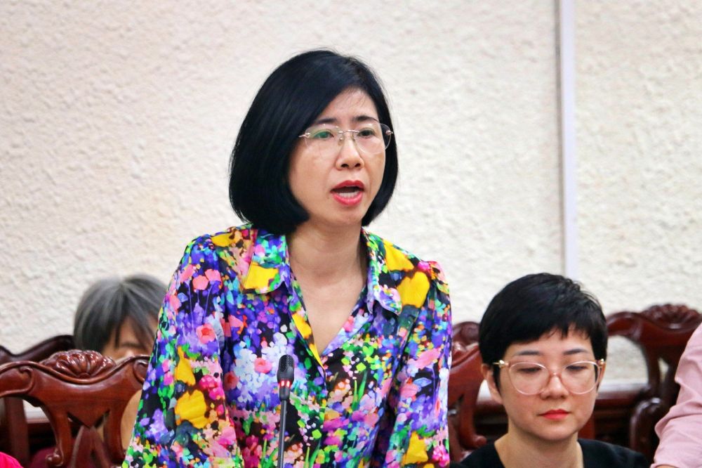 Bà Lê Thị Vân Anh - Phó Vụ trưởng Vụ pháp luật hình sự, hành chính (Bộ Tư pháp). Ảnh: T.Vương