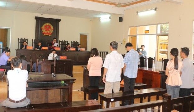 Trước đó, ngày 7.3.2023 TAND tỉnh Bạc Liêu tuyên phạt Giám đốc Cty Minh Hiếu chung thân về hành vi lừa đảo chiếm đoạt tài sản. Ảnh: Nhật Hồ