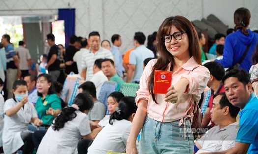 Cô Nguyễn Thị Linh, giảng viên trường Cao đẳng Sư phạm Kiên Giang đã có 27 lần hiến máu. Ảnh: Nguyên Anh