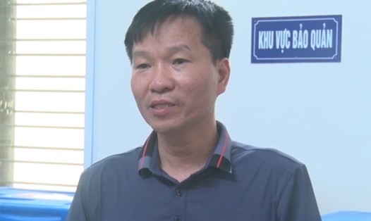 Nhờ thoát kỷ luật, ông Lê Hoàng Nam hiện giữ chức Giám đốc Trung tâm kiểm soát bệnh tật tỉnh Ninh Bình. Ảnh: Huyền Tâm