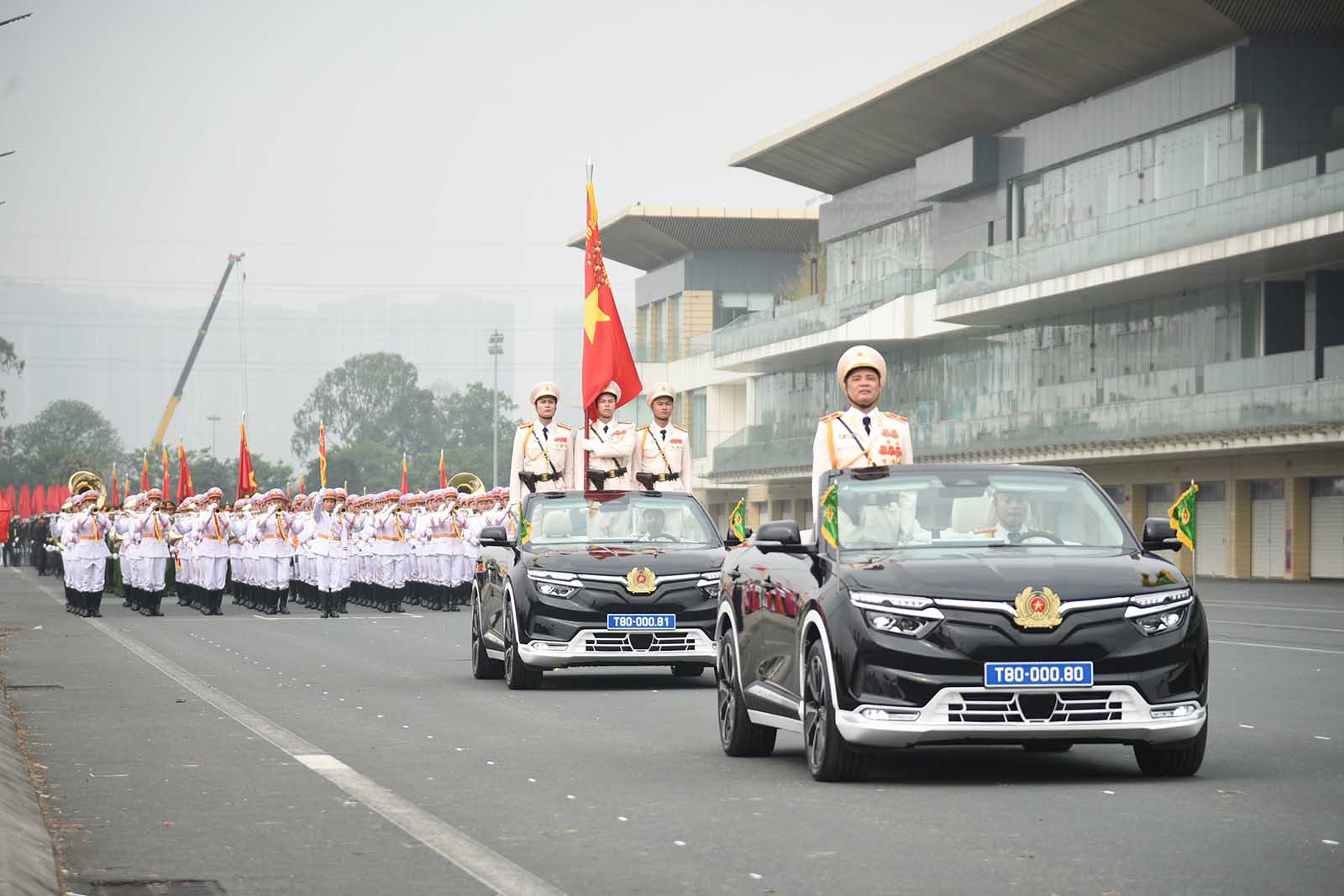 Sáng 14/4, tại Hà Nội, Bộ Tư lệnh Cảnh sát cơ động (Bộ Công an) tổ chức lễ kỷ niệm 50 năm Ngày truyền thống lực lượng Cảnh sát cơ động.