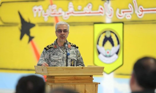 Tham mưu trưởng Lực lượng Vũ trang Iran - Thiếu tướng Mohammad Bagheri. Ảnh: Quân đội Iran