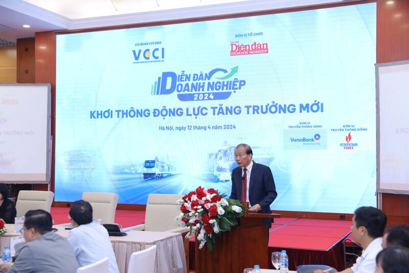 Ông Hoàng Quang Phòng, Phó Chủ tịch Liên đoàn Thương mại và Công nghiệp Việt Nam. (Nguồn: VCCI)