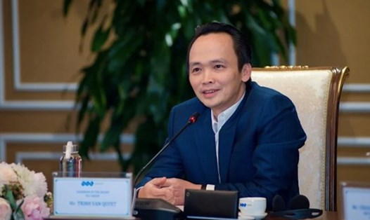 Cựu Chủ tịch FLC - Trịnh Văn Quyết. Ảnh chụp màn hình