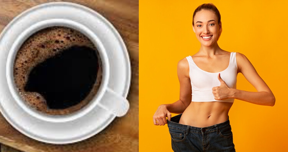 Uống cà phê dầu dừa với liều lượng phù hợp sẽ giúp duy trì cân nặng. Ảnh đồ họa: Hàn Lâm. 