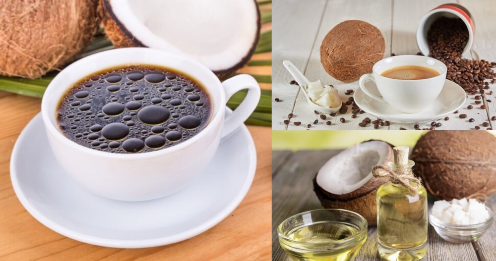 Cà phê dầu dừa mang lại nhiều lợi ích cho sức khỏe. Ảnh đồ họa: Hàn Lâm.