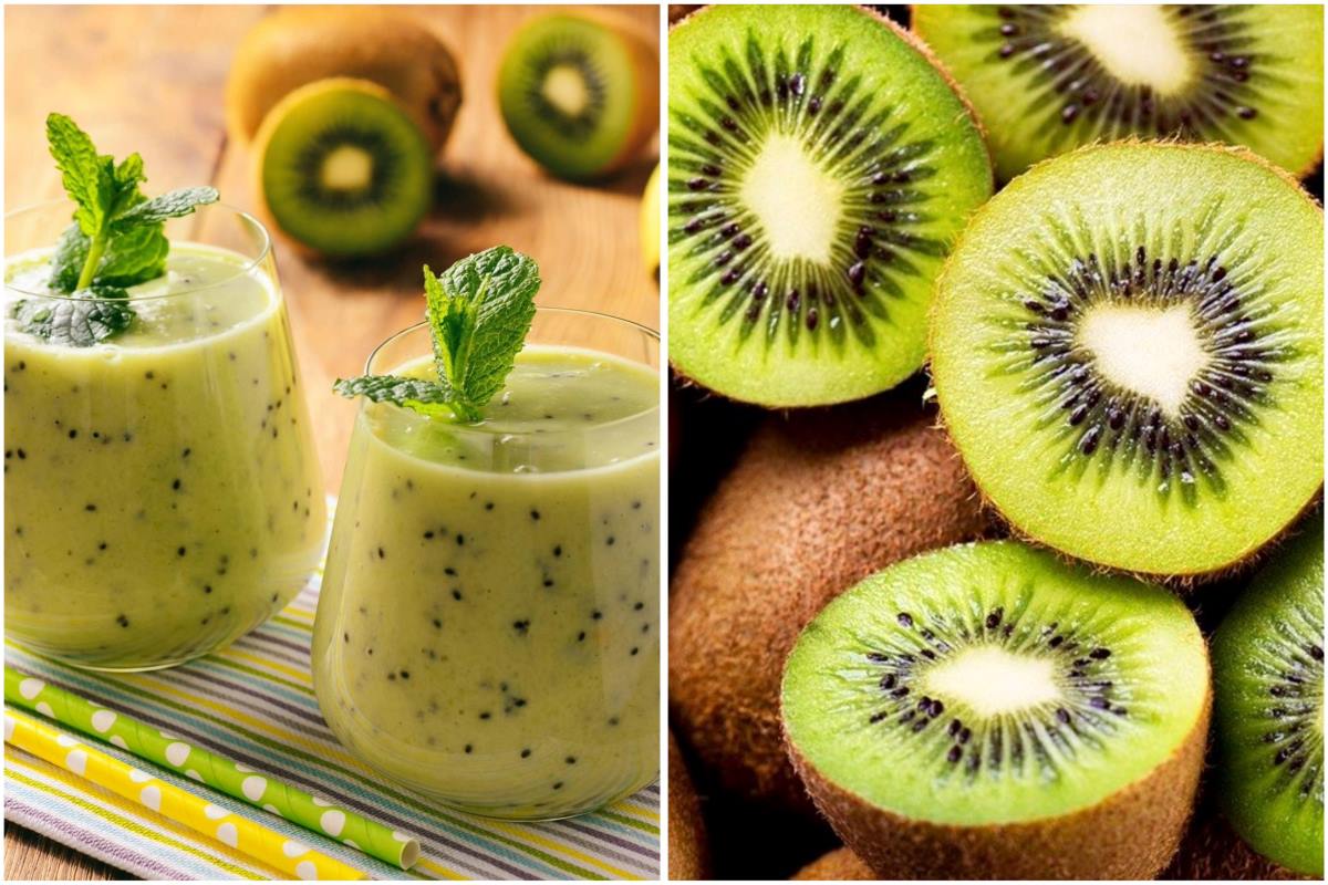 Quả kiwi có nhiều lợi ích cho sức khỏe. Đồ họa: Thanh Thanh 