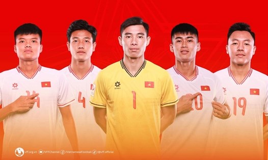 Ban cán sự U23 Việt Nam tại giải U23 châu Á 2024. Ảnh: VFF