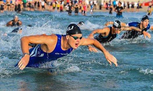 Đà Nẵng là địa điểm tổ chức nhiều môn thể thao trong đó có bơi lội. Ảnh: Nguyên Thi