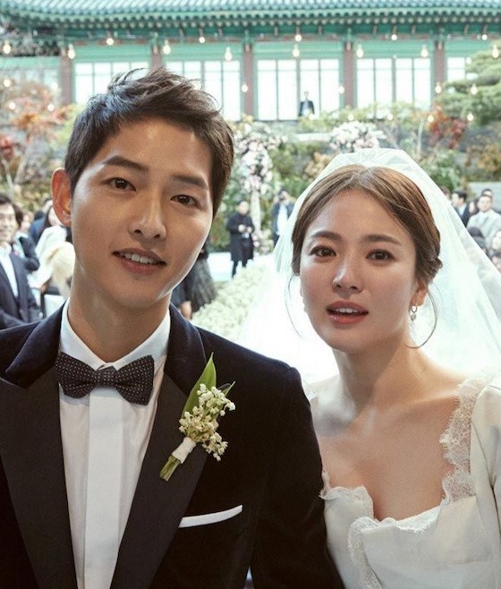 Song Joong Ki và Song Hye Kyo ly hôn năm 2019, sau 2 năm kết hôn. Ảnh: Instagram