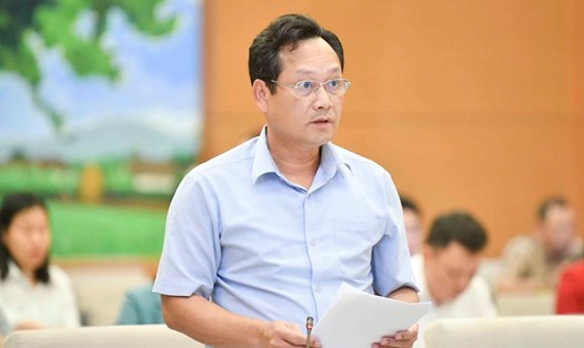 Phó Chánh án Tòa án Nhân dân tối cao Nguyễn Văn Tiến. Ảnh: Quốc hội