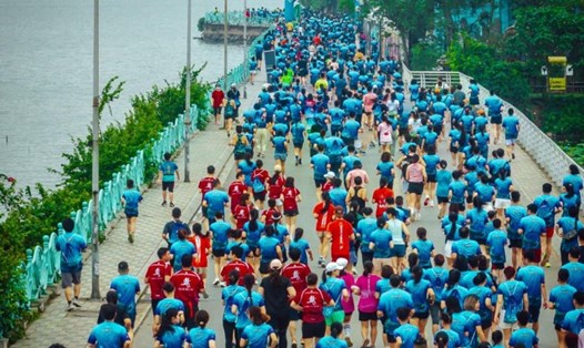 Giải Tay Ho Half Marathon 2024. Ảnh: Ban tổ chức