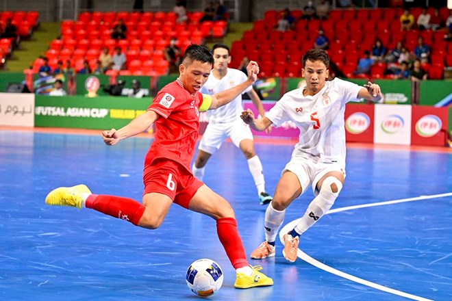 Tuyển futsal Việt Nam gặp khó ngay trận ra quân giải châu Á