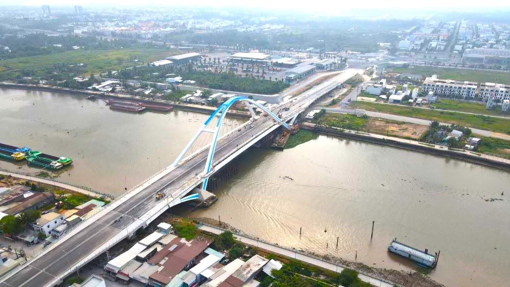 Theo Ban Quản lý dự án ODA TP Cần Thơ, công trình cầu Trần Hoàng Na sẽ thông xe trước ngày 30.4.