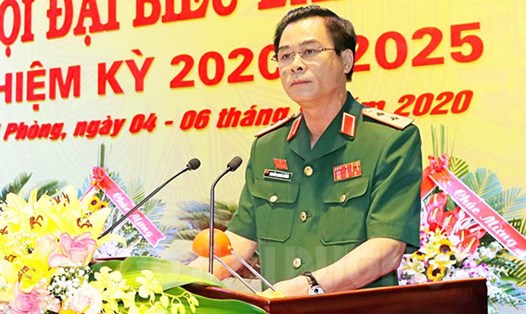 Trung tướng Nguyễn Quang Cường - Chính ủy Quân khu 3. Ảnh: VGP