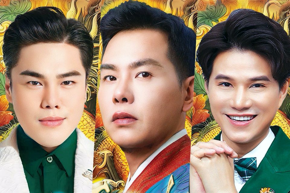 Nguyễn Đình Vũ, Trường Kha, Vũ Mạnh Cường tham gia đêm nhạc phi lợi nhuận. Ảnh: Ban tổ chức

