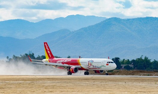Vietjet tăng chuyến bay đến Điện Biên dịp kỷ niệm 70 năm chiến thắng Điện Biên Phủ. Ảnh: Vietjet cung cấp