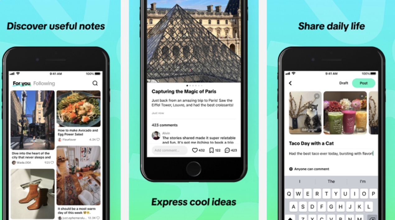 TikTok đang thử nghiệm một ứng dụng chia sẻ ảnh giống Instagram tại Australia và Canada. Ảnh: TikTok
