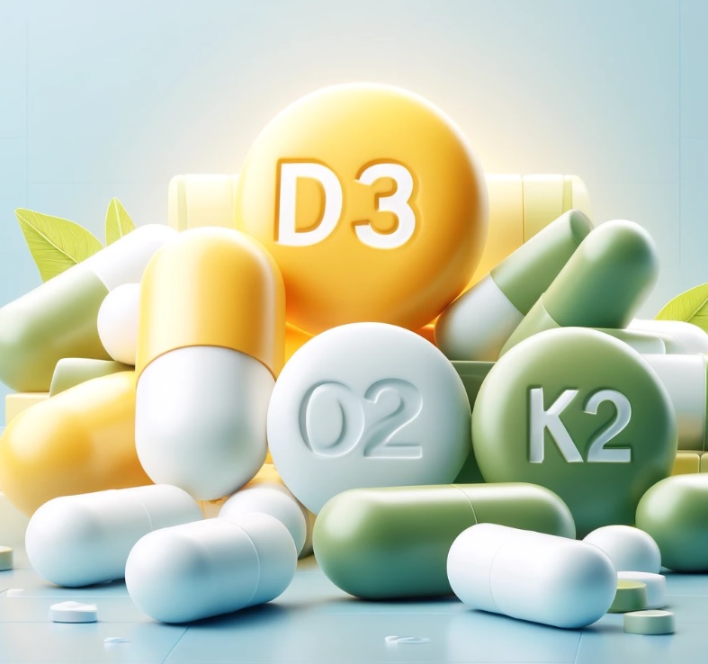 Sự cần thiết của Vitamin D3 và K2 đối với sinh lý nam. Đồ họa: Vũ Anh