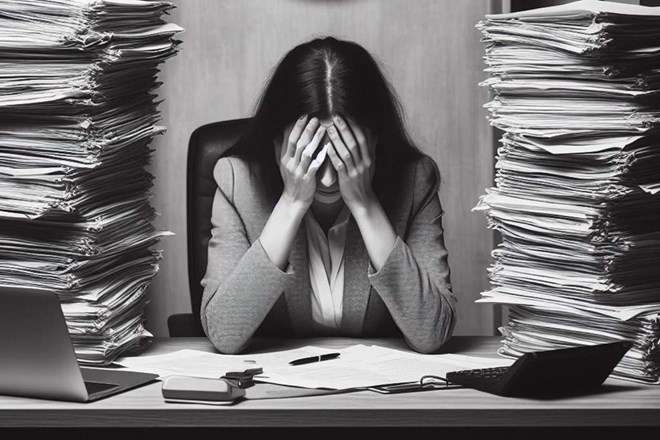 Căng thẳng gây ra ảnh hưởng đến hệ thống miễn dịch. Ảnh Ai - Thiện Nhân