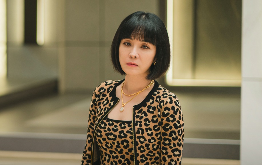 Kim Jung Nan đóng vai người dì cá tính, mạnh mẽ. Ảnh: Nhà sản xuất