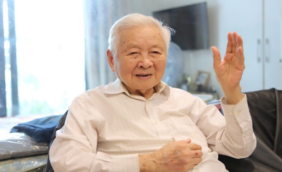 Ông Đỗ Ca Sơn - nguyên Trung đội trưởng Tiểu đoàn 251, Trung đoàn 174, Đại đoàn 316, chiến đấu suốt 38 ngày đêm trên đồi A1. Ảnh: T.Vương