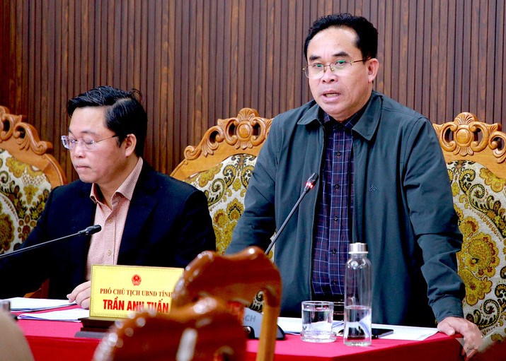 Ông Trần Anh Tuấn - Phó Chủ tịch UBND tỉnh Quảng Nam được phân công điều hành Trường CĐYT tỉnh. Ảnh: Hoàng Bin.