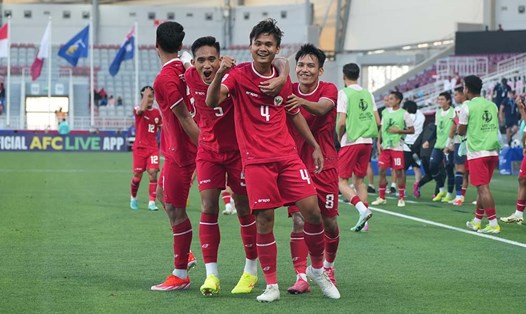 U23 Indonesia có chiến thắng bất ngờ trước U23 Australia. Ảnh: PSSI