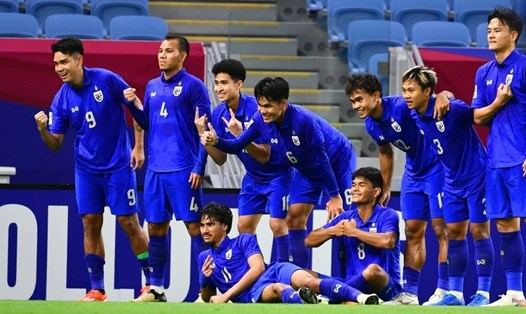 U23 Thái Lan gặp U23 Saudi Arabia tại bảng C U23 châu Á 2024. Ảnh: FAT
