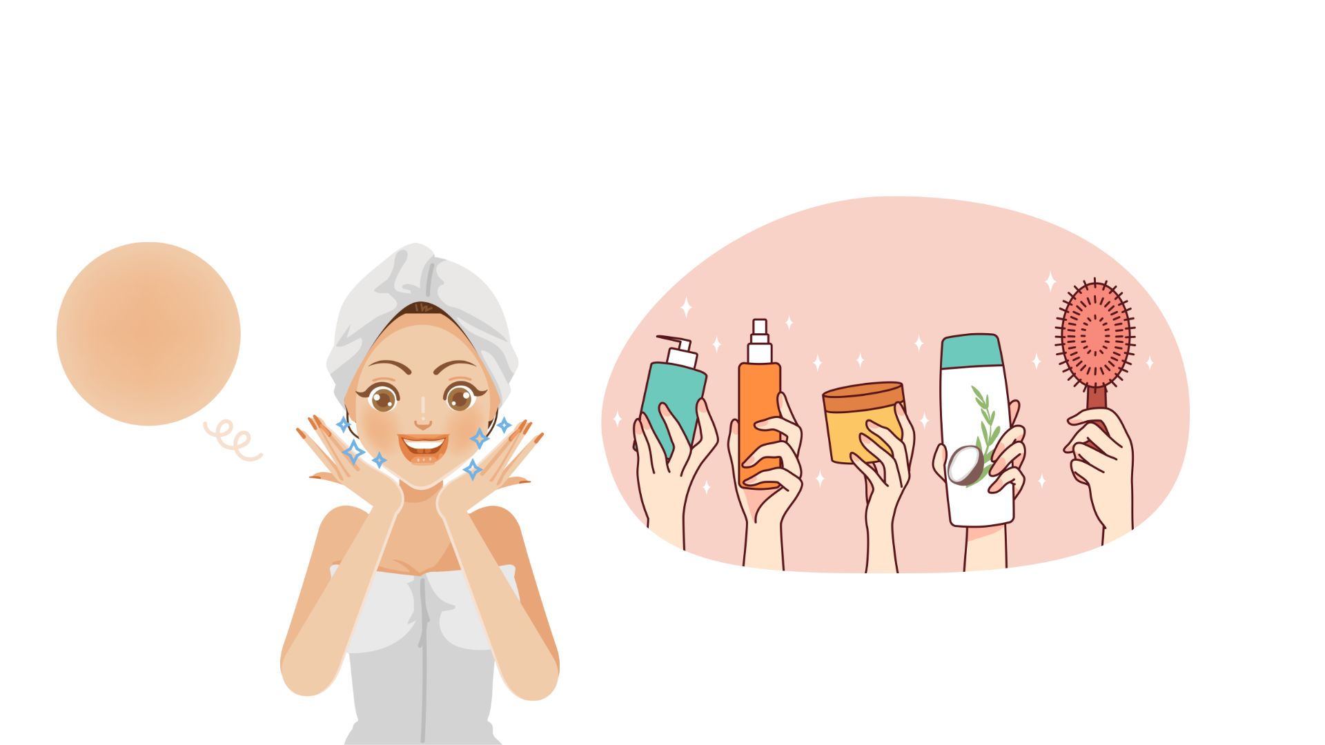 Sử dụng kem dưỡng ẩm đúng cách, da bớt khô. Ảnh ghép: HƯƠNG SƠN 