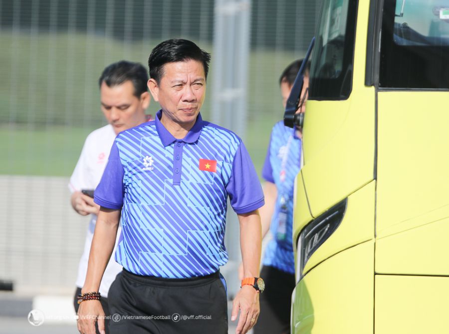 Huấn luyện viên Hoàng Anh Tuấn tính toán kĩ lưỡng về mặt nhân sự cho U23 Việt Nam. Ảnh: VFF