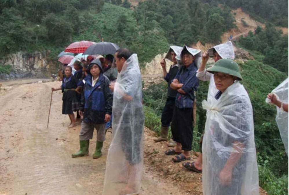 Thảm họa sạt lở núi ở Mù Cang Chải khiến 14 người tử vong năm 2012. Ảnh: Tây Bắc