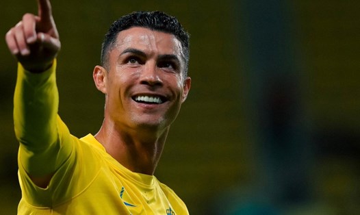 Cristiano Ronaldo vẫn có phong độ cao ở tuổi 39 và mới có cú hat-trick thứ 64 trong sự nghiệp. Ảnh: Al-Nassr