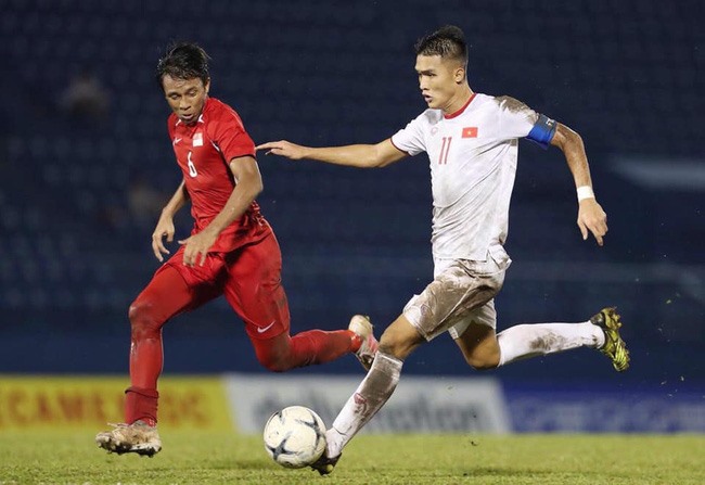 Tiền đạo Nguyên Hoàng trở lại danh sách U23 Việt Nam. Ảnh: Thanh Vũ