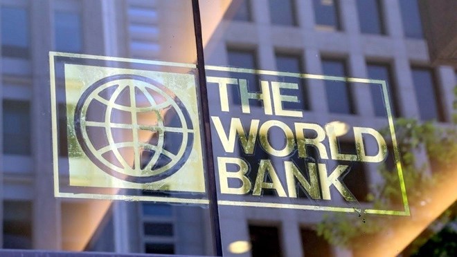 Logo của Ngân hàng Thế giới (World Bank). Ảnh: Xinhua