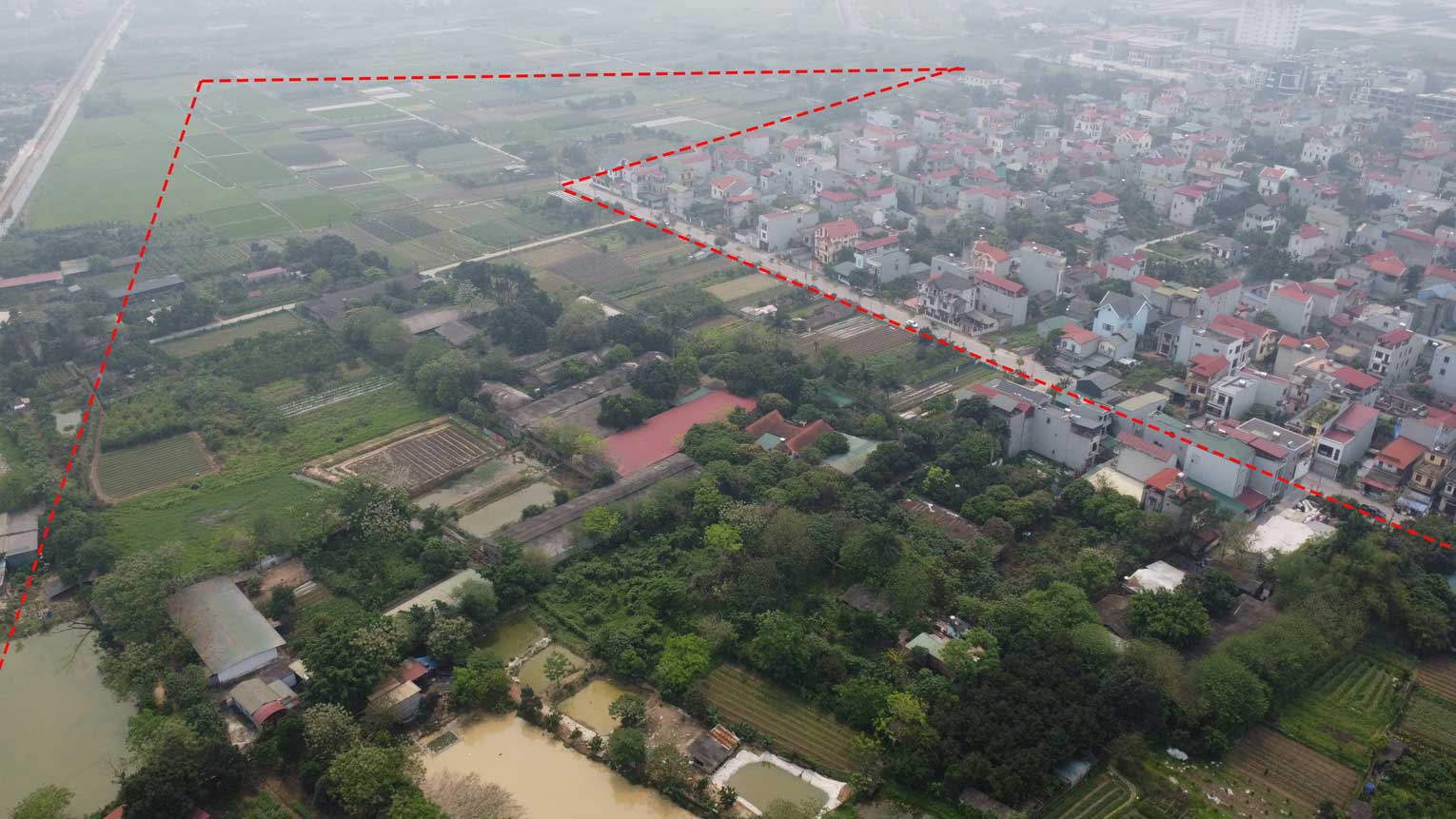 Cận cảnh khu đấu giá đất rộng 22ha được Hà Nội chi hơn 400 tỉ đồng xây dựng