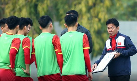 Tuyển U23 Việt Nam có hơn 2 tuần để chuẩn bị cho vòng chung kết U23 châu Á 2024. Ảnh: VFF