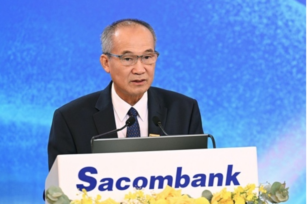 Ông Dương Công Minh, Chủ tịch Hội đồng quản trị Ngân hàng Sacombank. Ảnh: STB