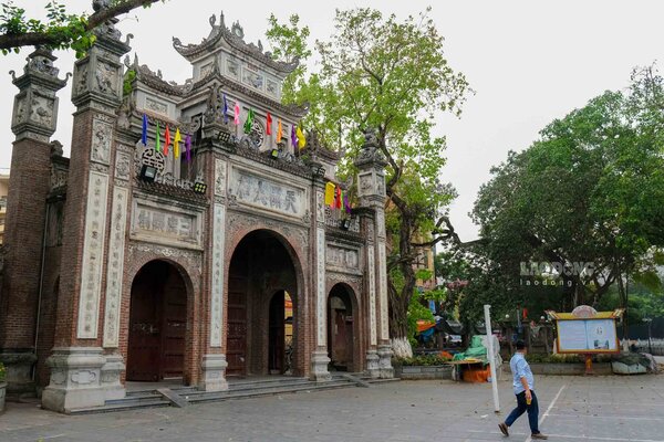  Bên trong cụm di tích đình, chùa làng Đồng Kỵ. Ảnh: Vân Trường