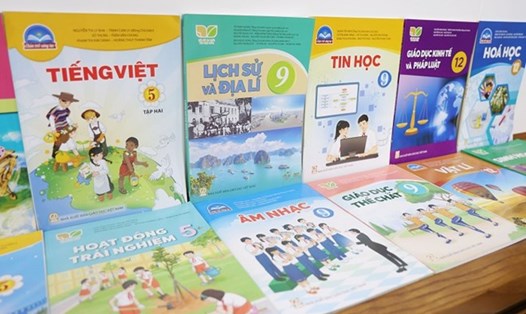 Kết luận thanh tra chỉ ra nhiều vấn đề trong in ấn sách giáo khoa thời gian qua tại Nhà xuất bản Giáo dục Việt Nam. Ảnh: Trang Hà