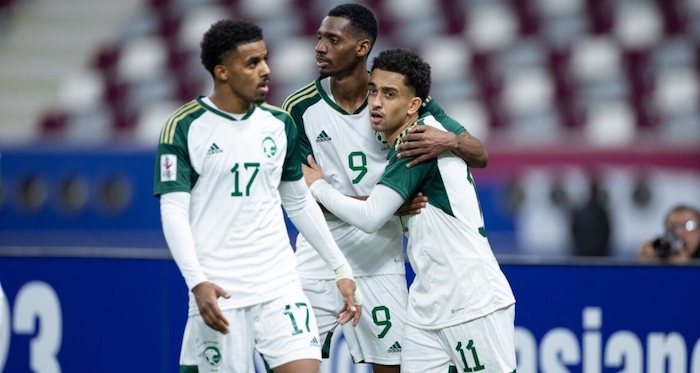 U23 Saudi Arabia có khả năng giành ngôi nhất bảng C. Ảnh: AFC