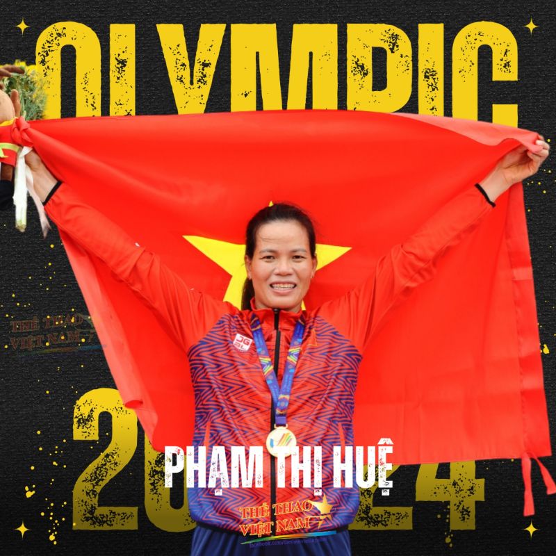 Phạm Thị Huệ (rowing) là vận động viên thứ 9 của thể thao Việt Nam giành vé dự Olympic Paris 2024. Ảnh: Thể thao Việt Nam