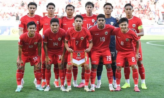 U23 Indonesia chạm trán U23 U23 Jordan ở lượt trận cuối vòng bảng U23 châu Á 2024. Ảnh: PSSI