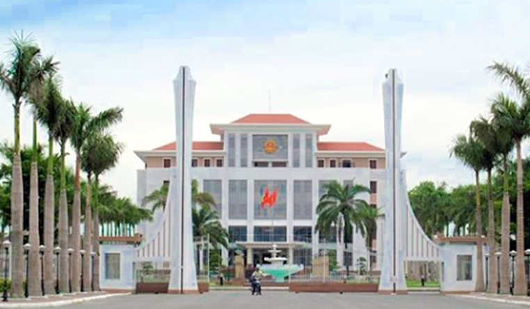 Người phụ trách UBND tỉnh Quảng Nam đã có văn bản kháng cáo bản án sơ thẩm lên Tòa án tối cao tại Đà Nẵng. Ảnh Trà Hữu.