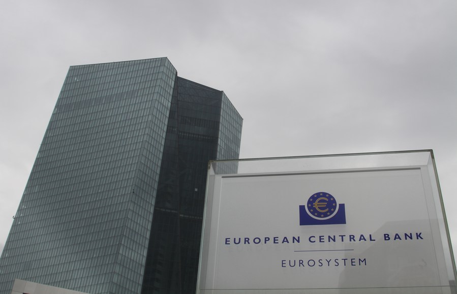 Trụ sở Ngân hàng Trung ương châu Âu (ECB) ở Frankfurt, Đức. Ảnh: Xinhua