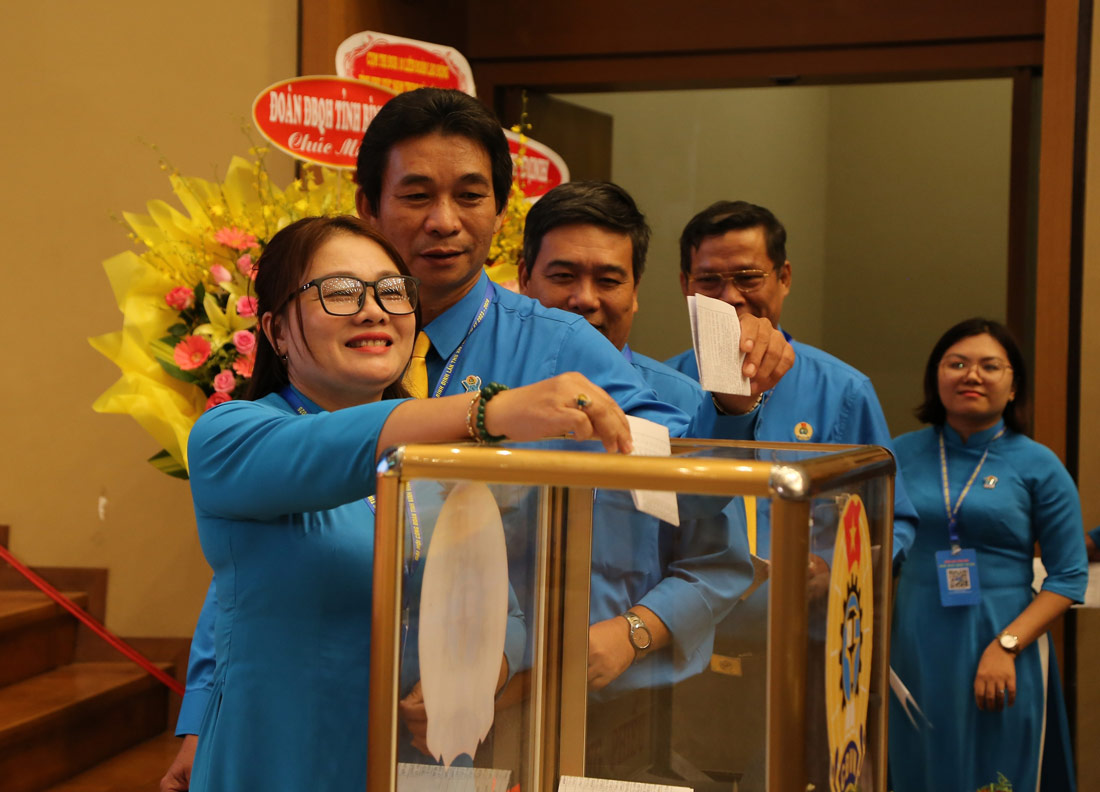 Bình Định đặt mục tiêu thực tăng 20.000 đoàn viên trong năm 2024. Ảnh: Viên Nguyễn. 