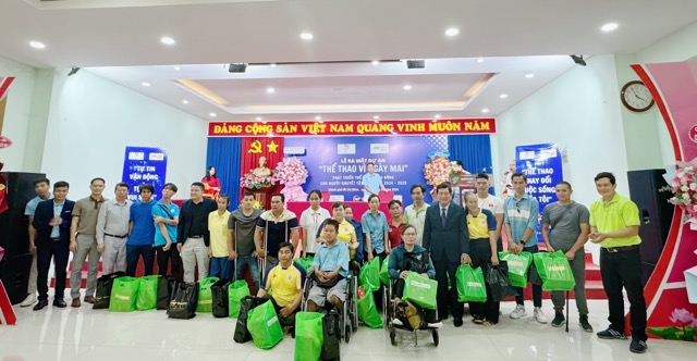 Phát triển cộng đồng “Thể thao vì ngày mai” dành cho người khuyết tật